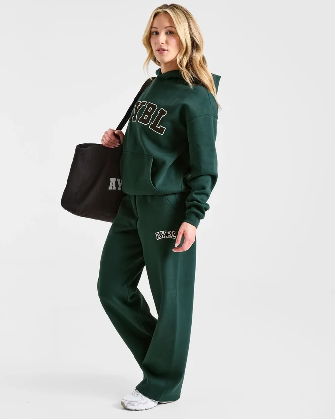 Varsity 2.0 Oversized-Jogginghose mit geradem Bein