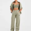 Varsity 2.0 Oversized-Jogginghose mit geradem Bein