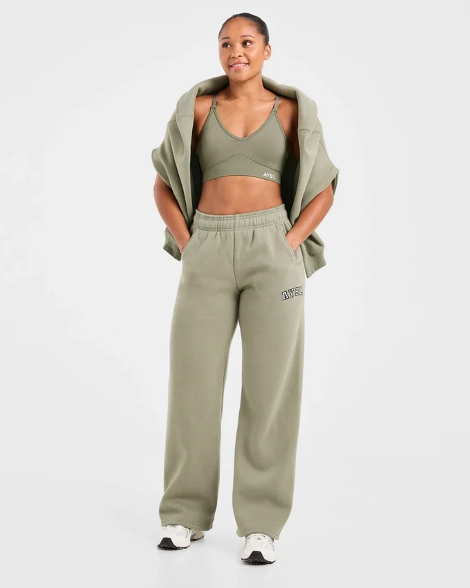 Varsity 2.0 Oversized-Jogginghose mit geradem Bein