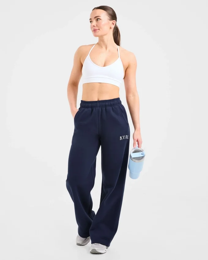 Varsity 2.0 Oversized-Jogginghose mit geradem Bein