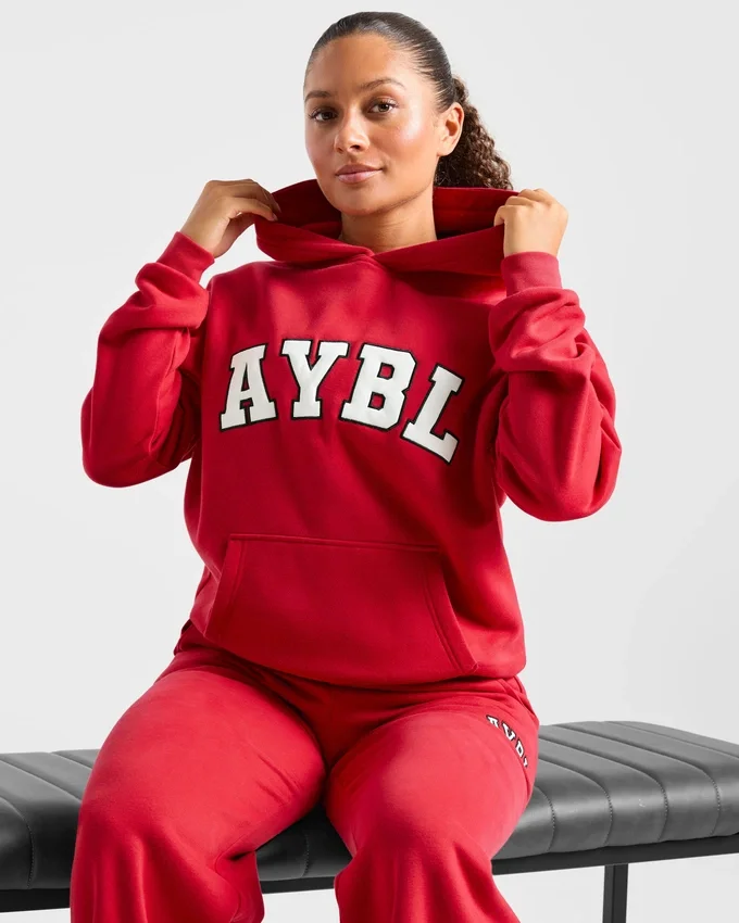 Varsity 2.0 Oversized-Jogginghose mit geradem Bein