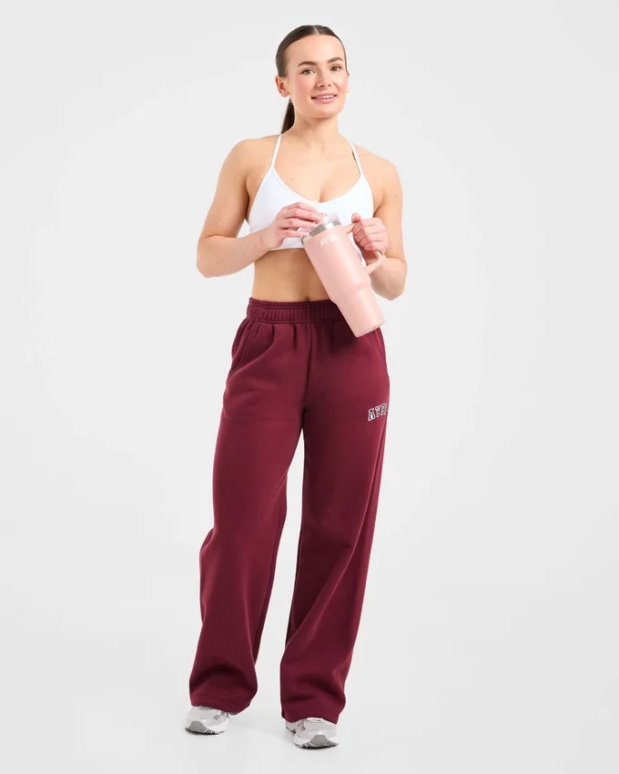 Varsity 2.0 Oversized-Jogginghose mit geradem Bein