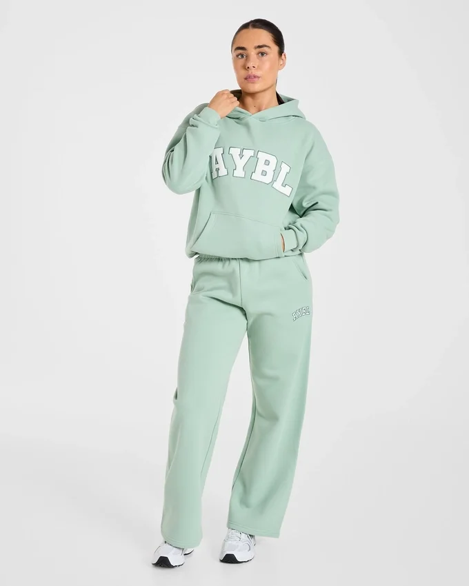 Varsity 2.0 Oversized-Jogginghose mit geradem Bein