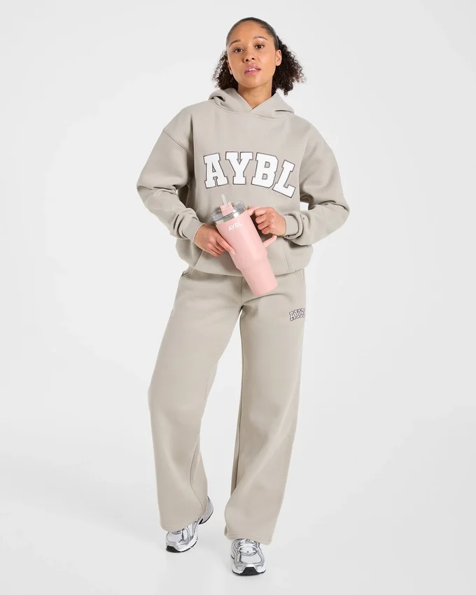 Varsity 2.0 Oversized-Jogginghose mit geradem Bein