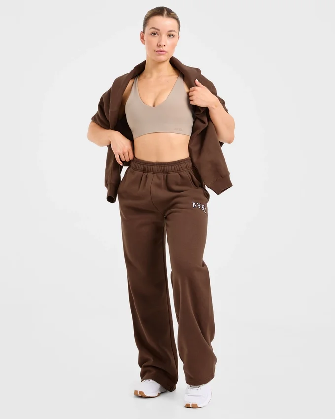 Varsity 2.0 Oversized-Jogginghose mit geradem Bein