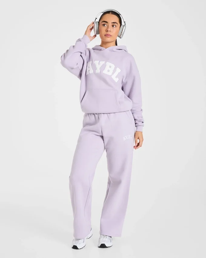 Varsity 2.0 Oversized-Jogginghose mit geradem Bein