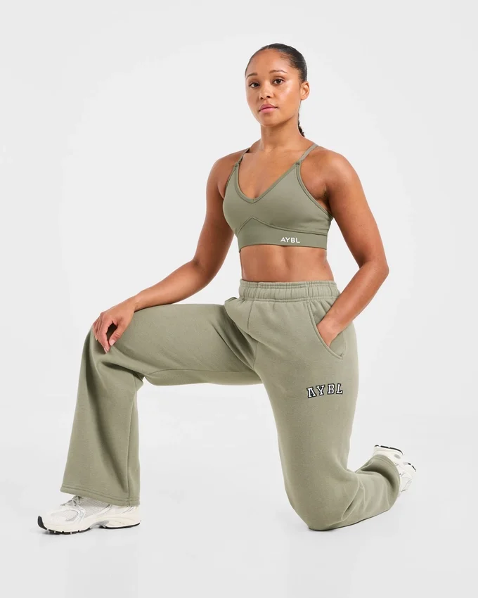 Varsity 2.0 Oversized-Jogginghose mit geradem Bein