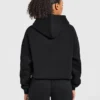 Varsity-Applikation – Oversize-Hoodie