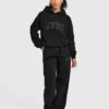 Varsity-Applikation – Oversize-Hoodie