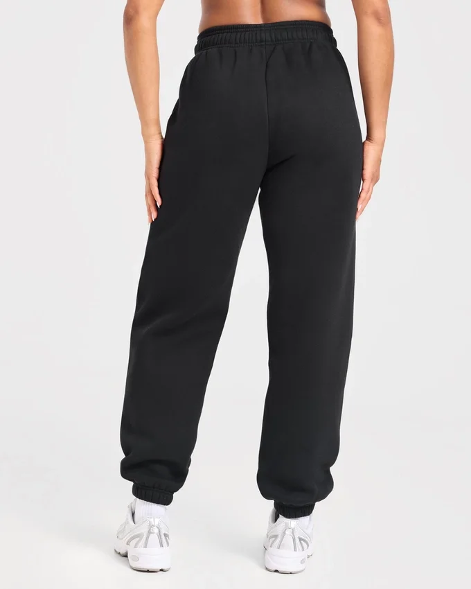 Varsity Applique Oversized-Jogginghose