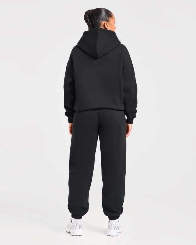 Varsity Applique Oversized-Jogginghose