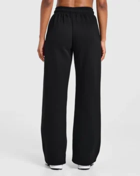 Varsity-Jogginghose mit Applikation, Oversize-Passform und geradem Bein
