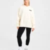 Varsity Minimal Logo Oversize-Strick-Hoodie