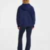 Varsity Minimal Logo Oversize-Strick-Hoodie