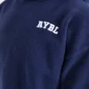 Varsity Minimal Logo Oversize-Strick-Hoodie