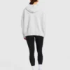 Varsity Oversize-Strick-Hoodie