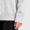 Varsity Oversize-Strick-Hoodie