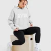 Varsity Oversize-Strick-Hoodie