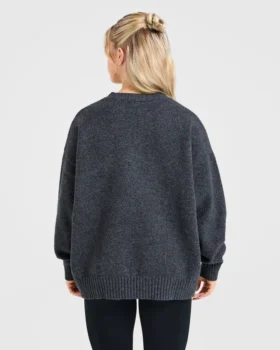 Varsity Oversize-Strickpullover