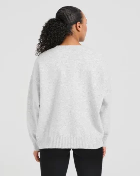 Varsity Oversize-Strickpullover