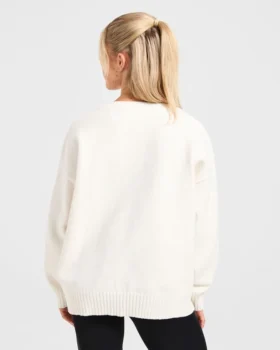 Varsity Oversize-Strickpullover