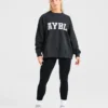 Varsity Oversize-Strickpullover