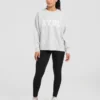 Varsity Oversize-Strickpullover