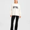 Varsity Oversize-Strickpullover