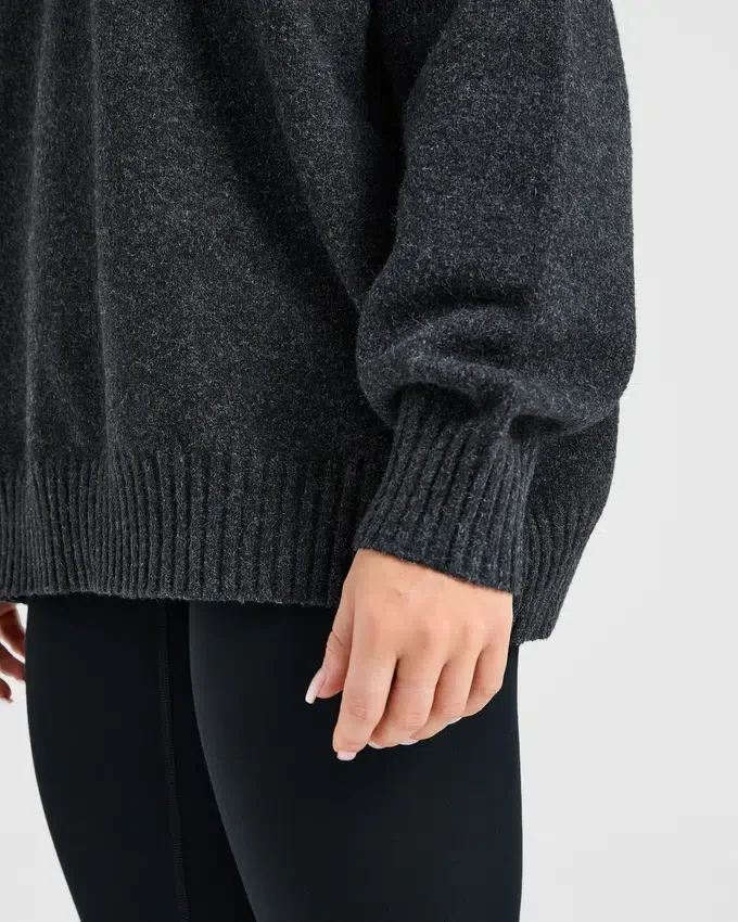 Varsity Oversize-Strickpullover