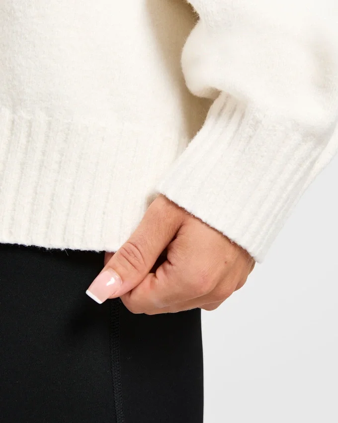 Varsity Oversize-Strickpullover