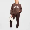 Varsity Oversize-Strickpullover