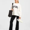 Varsity Oversize-Strickpullover