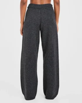 Varsity Oversized-Jogginghose aus Strick