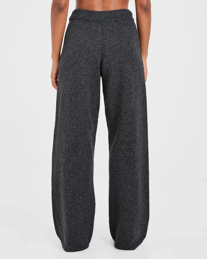 Varsity Oversized-Jogginghose aus Strick