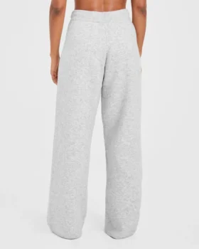 Varsity Oversized-Jogginghose aus Strick