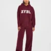 Varsity Oversized-Jogginghose aus Strick
