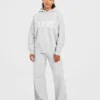 Varsity Oversized-Jogginghose aus Strick