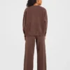 Varsity Oversized-Jogginghose aus Strick