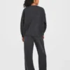 Varsity Oversized-Jogginghose aus Strick