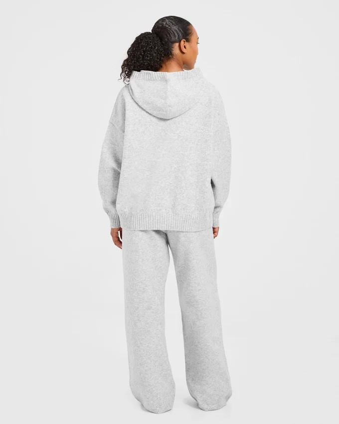 Varsity Oversized-Jogginghose aus Strick