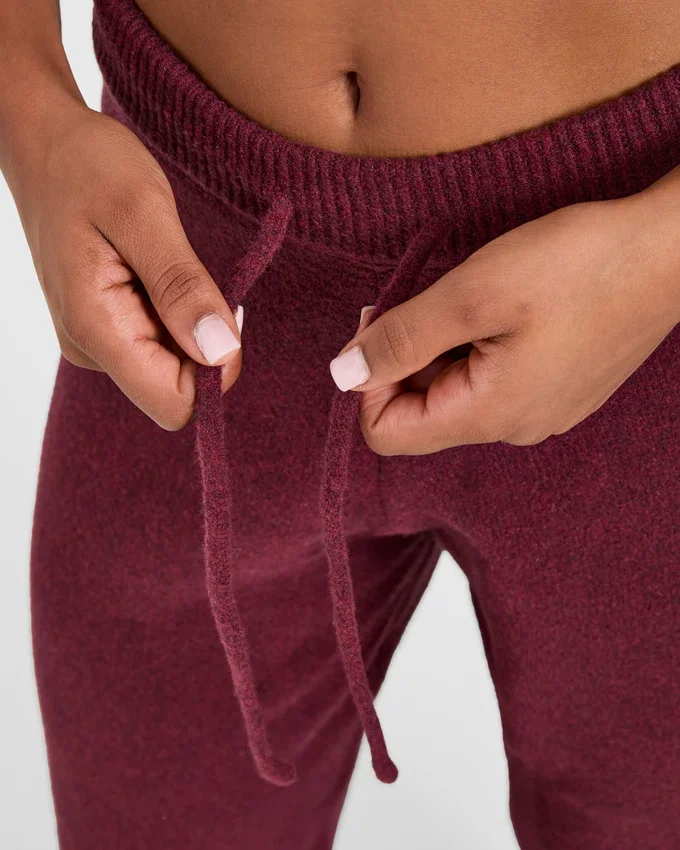Varsity Oversized-Jogginghose aus Strick