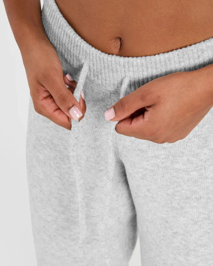 Varsity Oversized-Jogginghose aus Strick