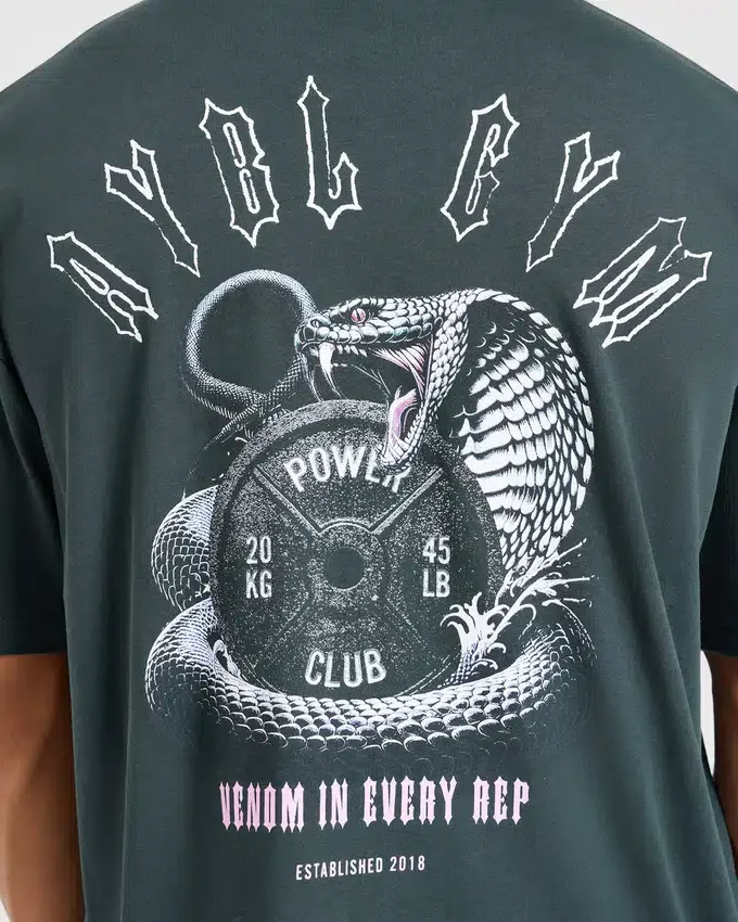 „Venom In Every Rep“ Oversize-T-Shirt