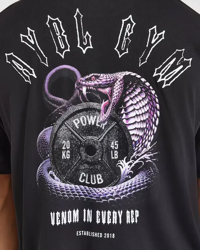 „Venom In Every Rep“ Oversize-T-Shirt