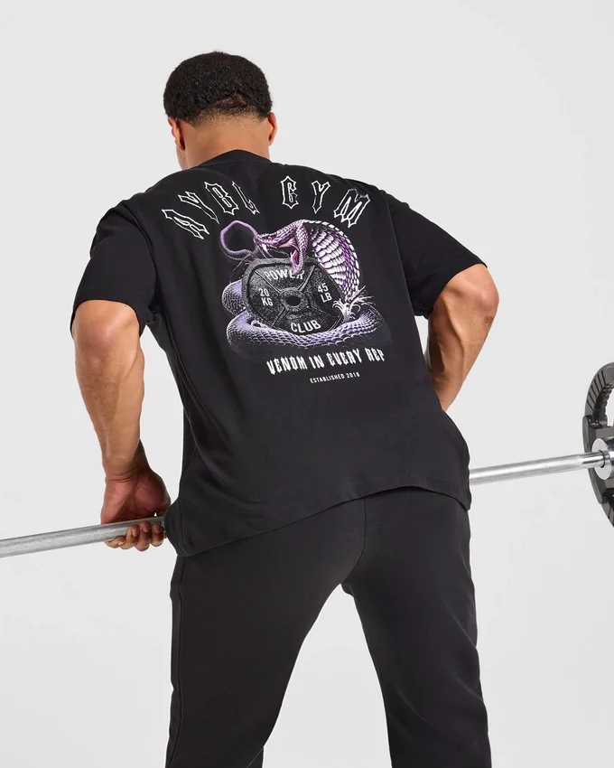 „Venom In Every Rep“ Oversize-T-Shirt
