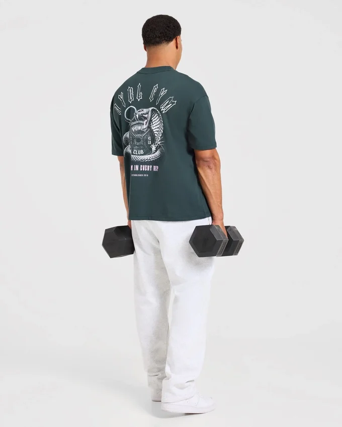 „Venom In Every Rep“ Oversize-T-Shirt