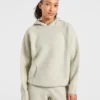 Weicher, übergroßer Strick-Hoodie