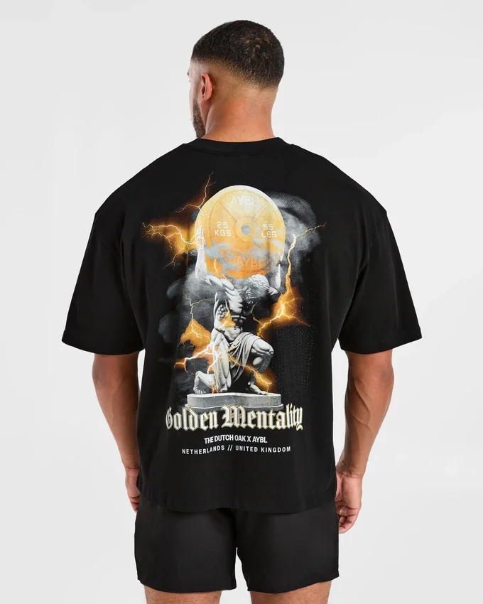 Wesley Vissers x Golden Mentality Oversize-T-Shirt