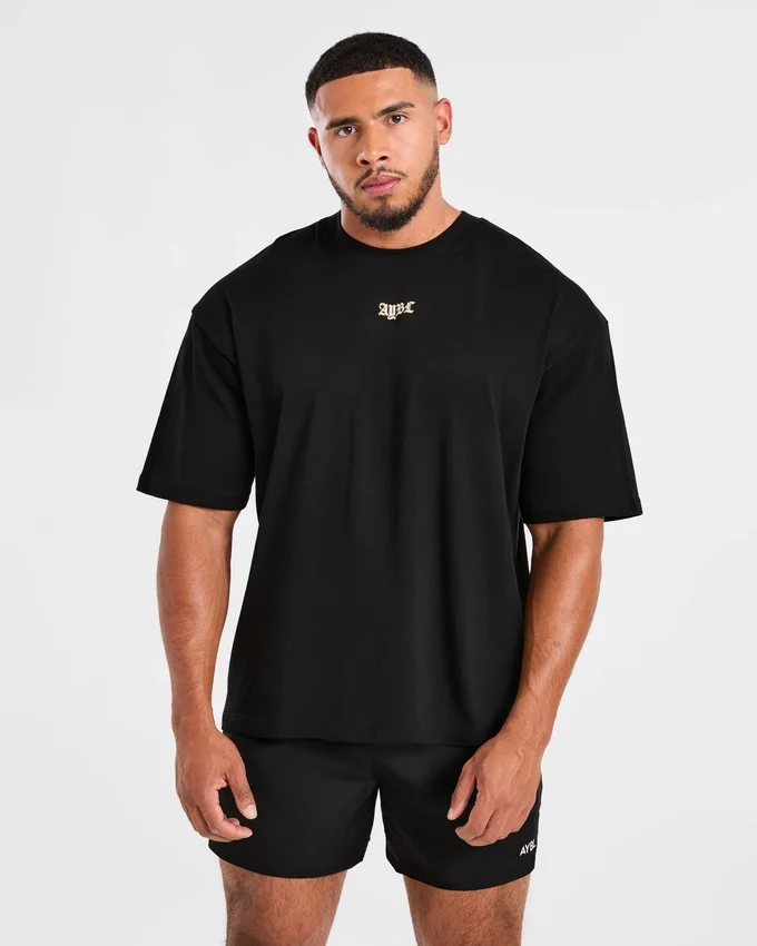 Wesley Vissers x Golden Mentality Oversize-T-Shirt