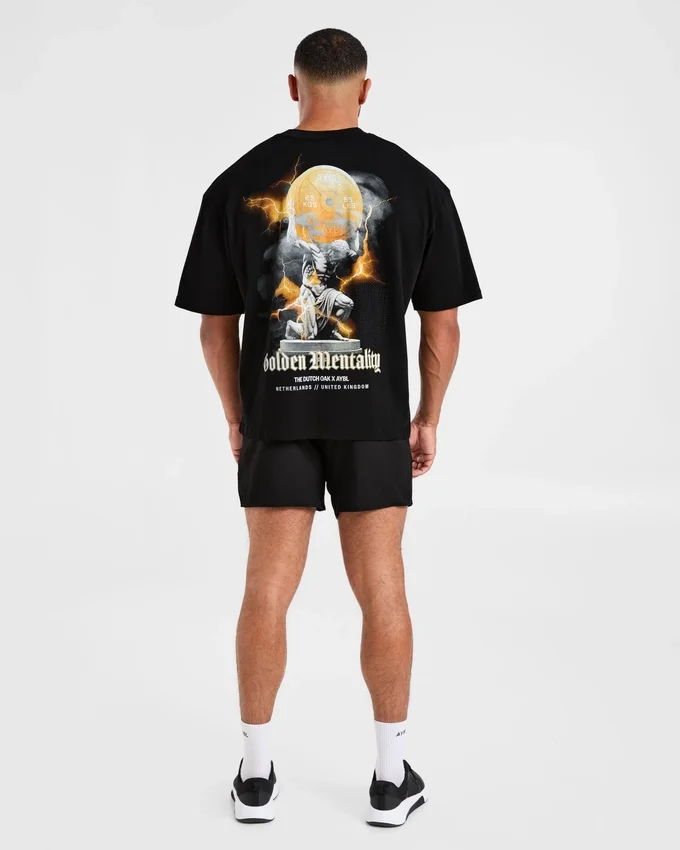 Wesley Vissers x Golden Mentality Oversize-T-Shirt